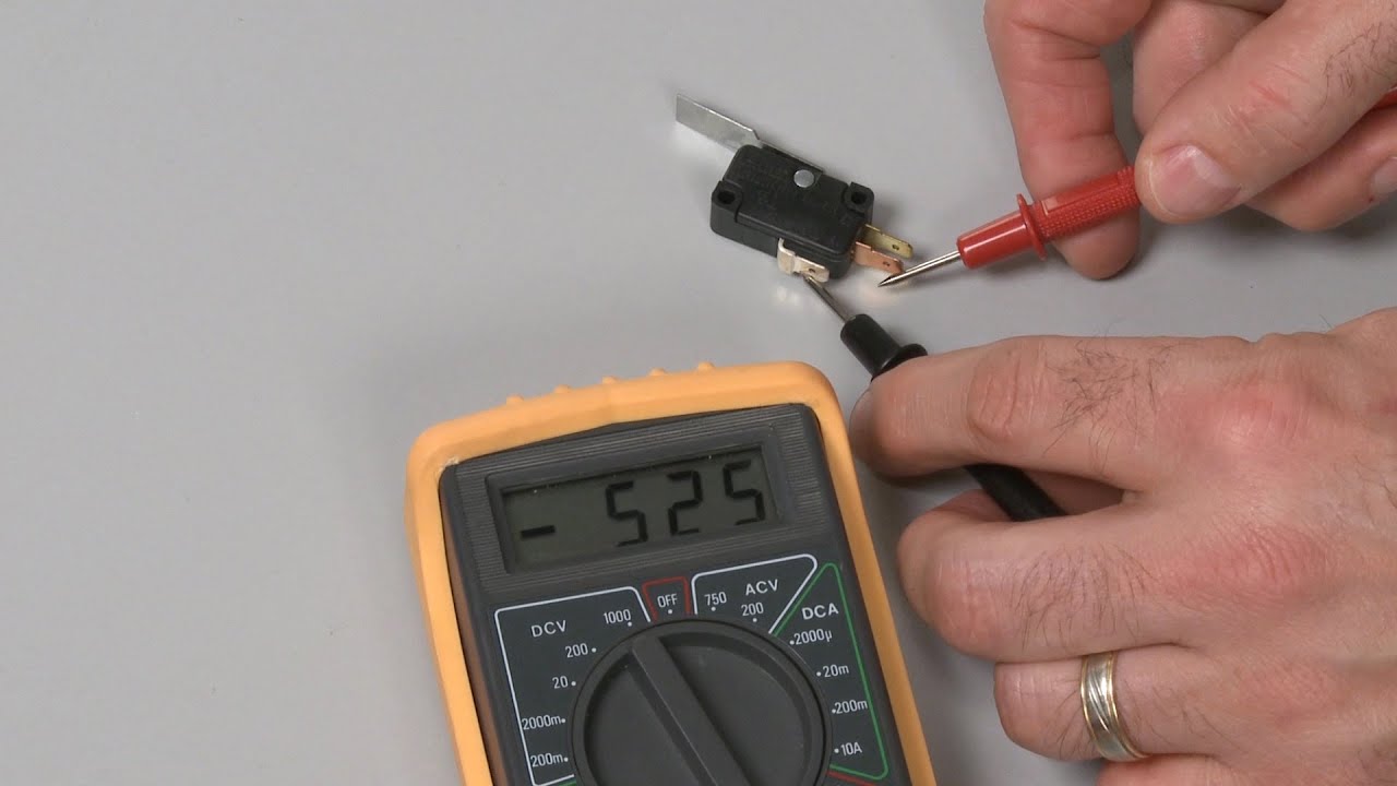 Range Downdraft Vent Limit Switch Testing YouTube