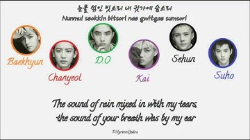 EXO - Hurt (Korean Version) (Color Coded Hangul/Rom/Eng Lyrics)