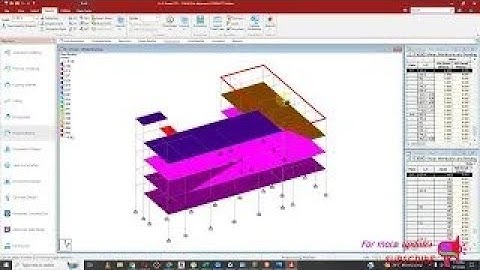 How to GENERATE MESH IN STAAD PRO Advance Connect latest edition