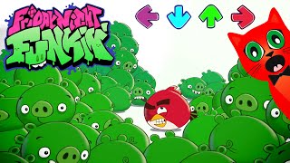 СВИНЬЯ из ЭНГРИ БЕРДС против РЭДА в Фрайдей Найт Фанкин | Vs. PIG Friday Night Funkin | Angry Birds