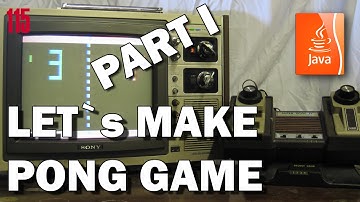JAVA Game Development - Pong Game Part 1