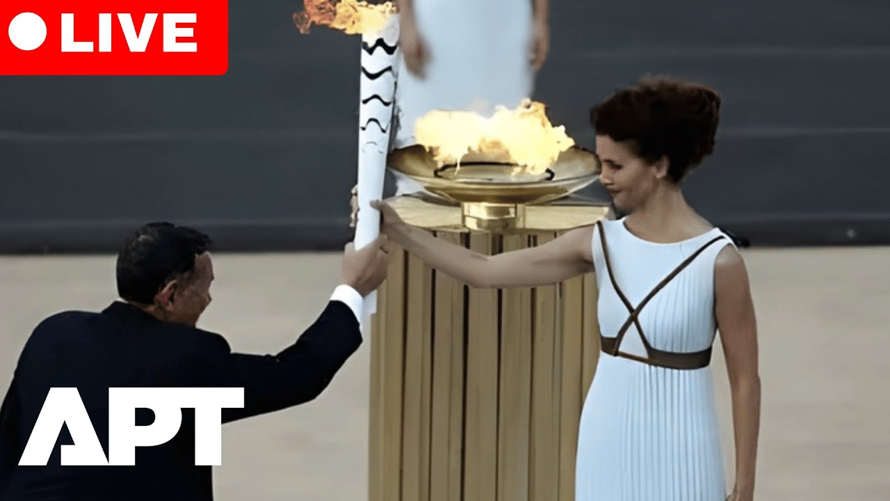 Watch LIVE | Historic Olympic Flame Handover Ceremony in Athens for 2026 Winter Games | APT