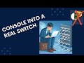 How connect cisco device using console cable port via PC