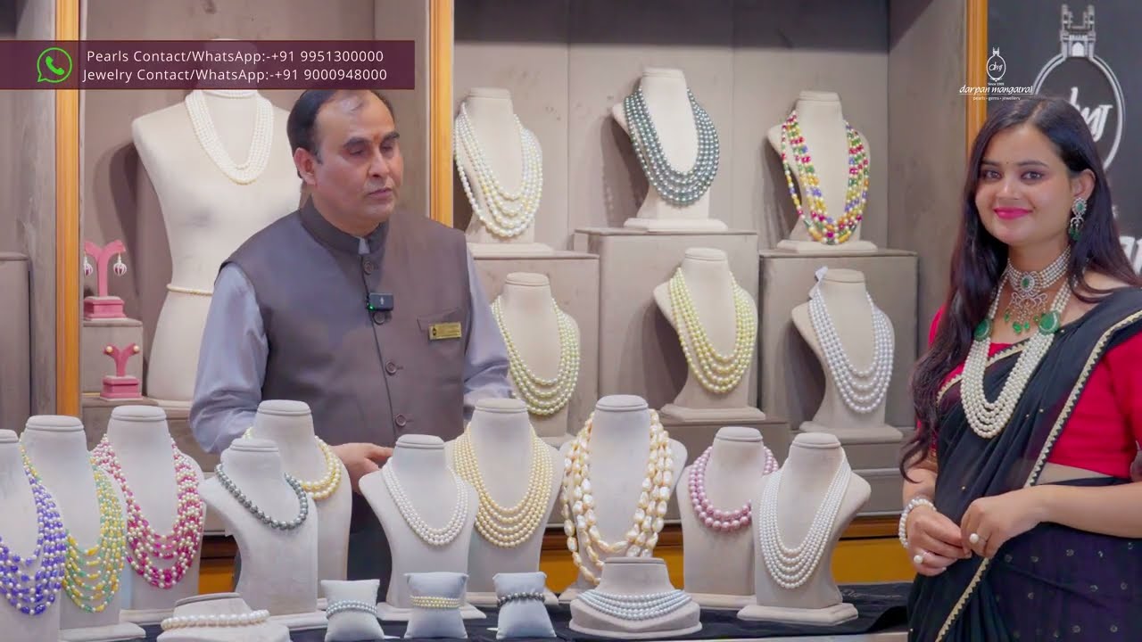 DARPAN MANGATRAI Pearls: Hyderabad Shopping, Charminar Prices & Real/Fake Check@MangatraiJewellers