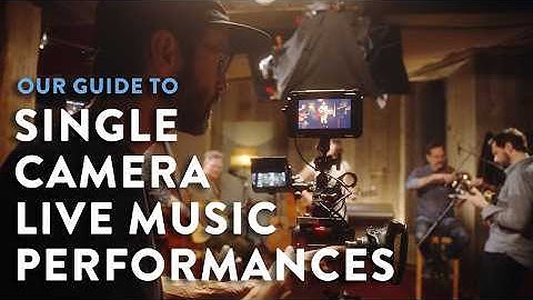 🎥 How to Film Live Musical Performances with Just One Camera! 🎶