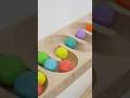 Marble Run Race ASMR #88 HABA wooden wave slope&colorful marbles♪#asmr #haba #colorful