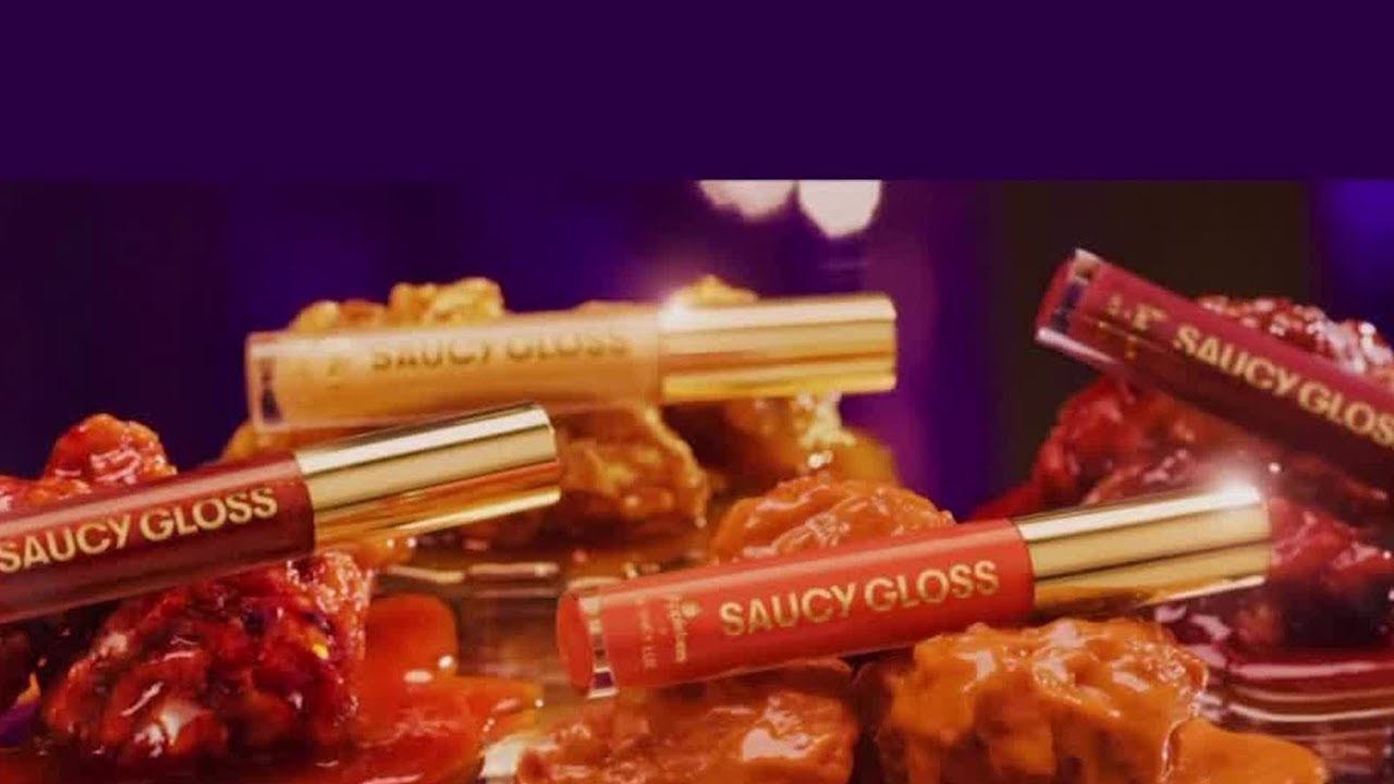 Applebee's pays homage to hot wings with Saucy Gloss lip gloss line -  YouTube