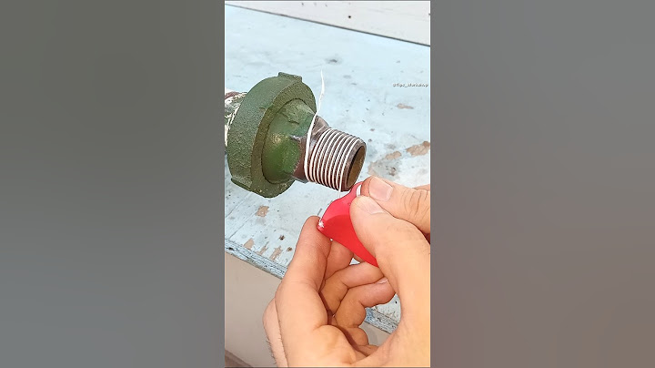 DIY Plumbing Basics! Amazing Solution for Sealing Metal Pipe #shorts #diy #plumbing #tips