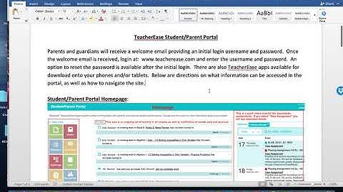 RIMSD K-8 TeacherEase Student and Parent Portal