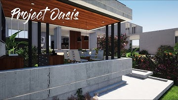 Project Oasisi - Spain Style - Vectorworks and Twinmotion