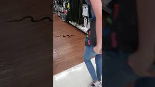 RAT SNAKE IN FORDYCE ARKANSAS WAL-MART.