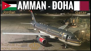 TRIPREPORT | Royal Jordanian Airlines (ECONOMY) | Airbus A319 | Amman - Doha