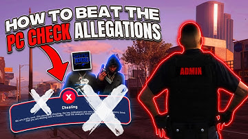 How To Beat The PC Check Allegations (FiveM Cheating 2024) Ft. @Mercyss