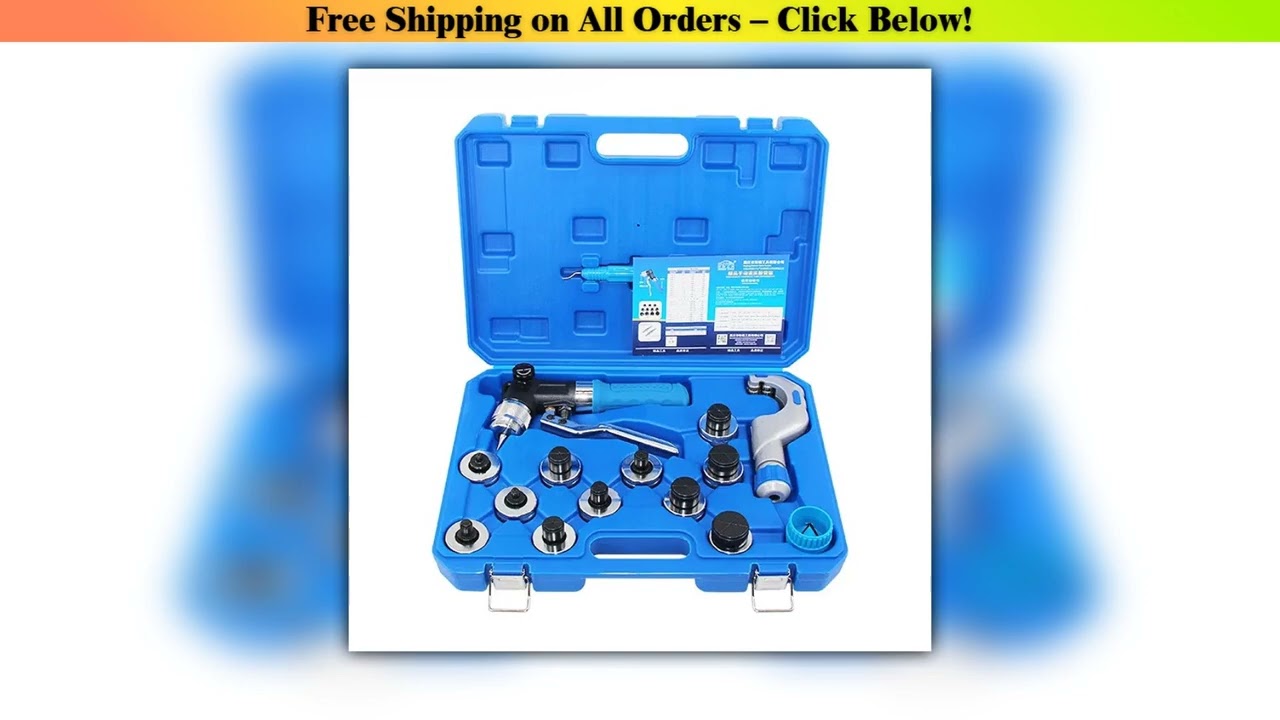 Hydraulic Tube Expander 10-42mm Copper Aluminum Titanium Stainless Steel Pipes Refrigeration Hand