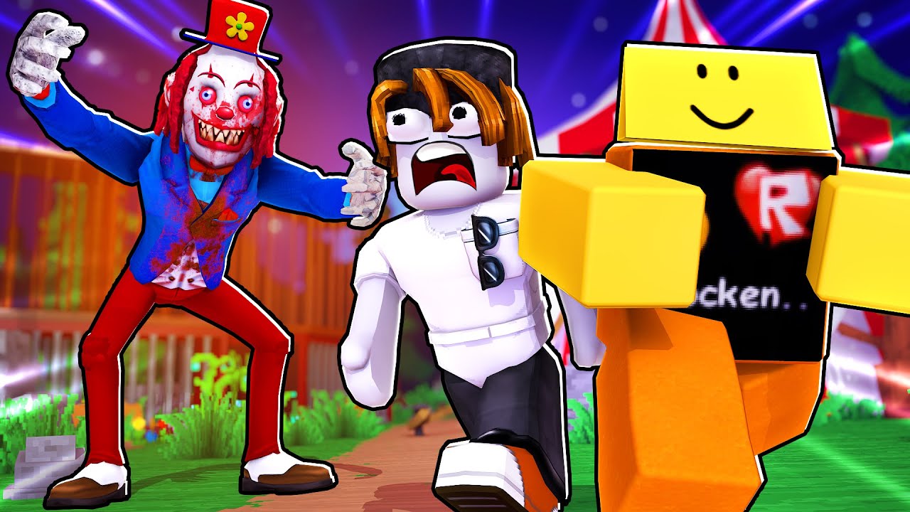 ROBLOX BUT WE GO ON A CREEPY CAMPING TRIP... (Ft. Grugoss)