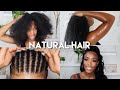 HOW TO GROW LONG HEALTHY HAIR UNDER WIGS | TYPE 4 NATURAL HAIR MAINTENANCE | Zahria Shantí