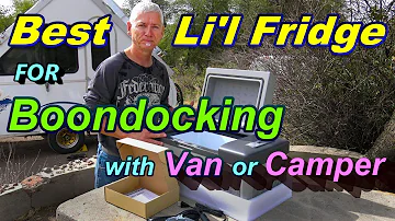 Best Lil Fridge for Boondocking in Van or Camper: Alpicool C20