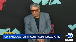 Vincent Pastore, known for his role in "The Sopranos," dies at 80
