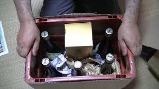 一升瓶のお酒(焼酎 日本酒)の梱包 6本梱包 一升瓶ケース 酒ケース Ｐ箱