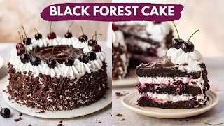 Black Forest Cake Recipe | Bakery Style Eggless Black Forest Cake at home | Easy Recipe screenshot 2