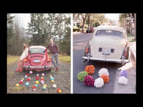 Самые красивые свадебные украшения для машин wedding decorations