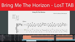 Bring Me The Horizon - LosT Guitar TAB(Drop A#)