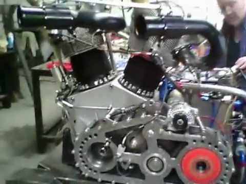 画像: Gunbus 410 Motor Prüfstand youtu.be