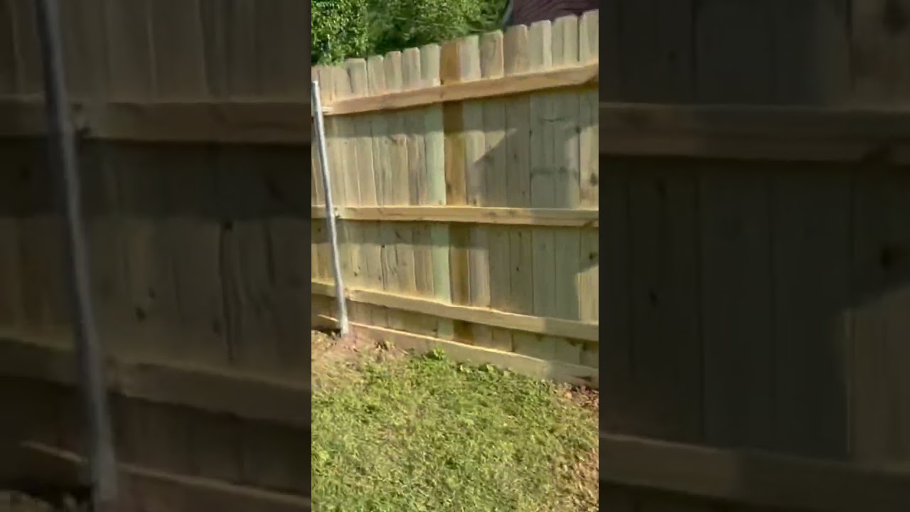 Floating pine fence 🤘🏽