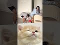Funny moments With Step Sister 😱🤣 #funny #cat #dance #shorts