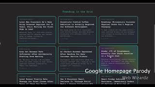Information Web Wizardz - Groggle Google Parody (HTML, CSS, Javascript)(reupload) Update