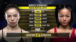 Lin Heqin Vs Bi Nguyen One Championship Full Fight