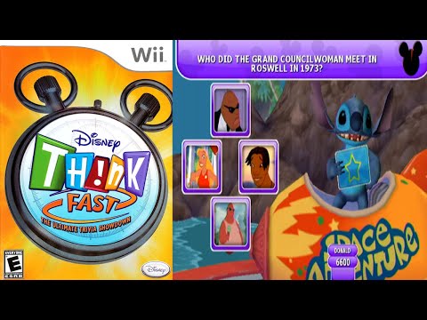 Disney Th!nk Fast [33] Wii Longplay