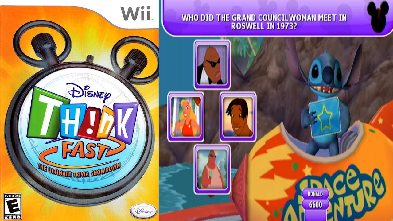 Disney Th!nk Fast [33] Wii Longplay