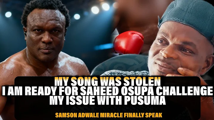 HE STOLE MY SONG!I AM READY TO CHALLENGE SAHEED OSUPA-ADEWALE MIRACLE