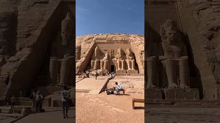 Spectacular Temples of Abu Simbel | Egypt ?? #shorts #travel #vacation #landmark #ancientegypt