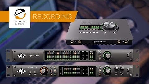 Recording With Universal Audio X Series Interfaces