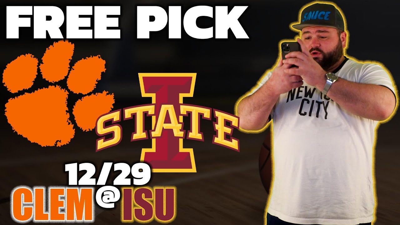 Iowa State vs Clemson | Free College Football Picks | Cheez-It Bowl | NCAAF Bets | Kyle Kirms