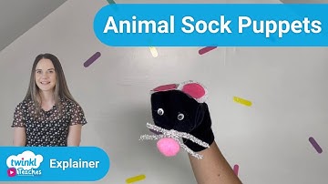 How to Make Animal Sock Puppets
