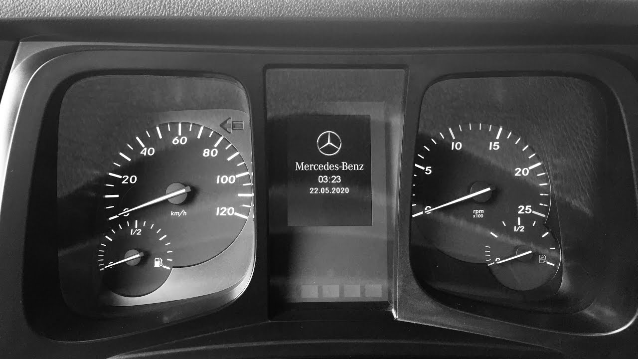 Как правильно прокачать каробку на Мерседес Актрос Mercedes-Benz Actros ...