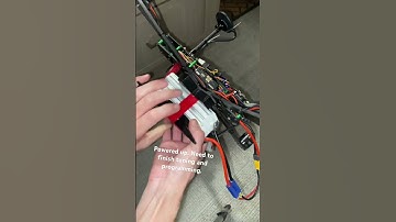 Had to pause to clean up. but finished wire up today, need to finish programming #fpv #drone