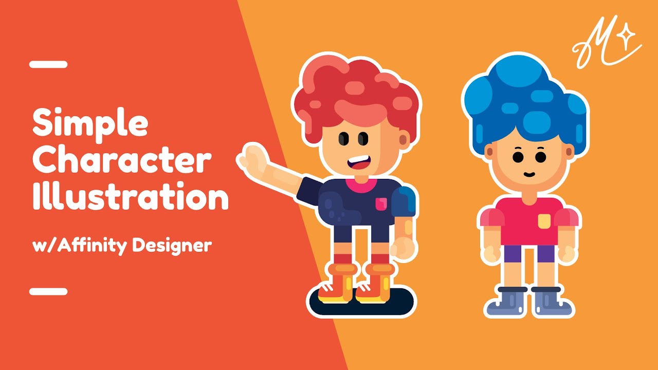 Character Vector Illustration - Affinity Designer [Indonesia] - YouTube