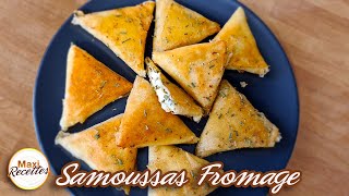 Samoussas au Fromage Recette Facile et Rapide