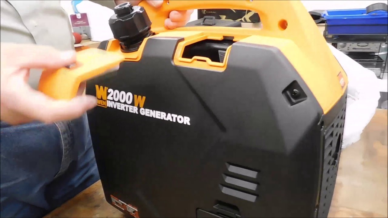 WEN 2,000 Watt Generator with Inverter - REVIEW - UNBOXING! - YouTube