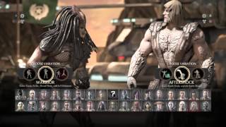 Mortal Kombat XL Character Select Screen w/Variations (  Kombat Pack 2)