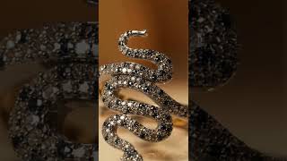 Bold Snake Ring in 925 Sterling Silver | Luxury Statement Jewelry ✨ #luxuryjewelry #jewellery
