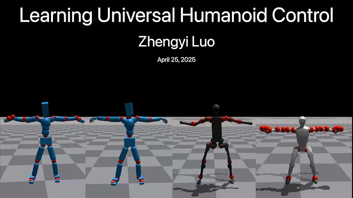 Zhengyi Luo PhD Thesis Defense: Learning Universal Humanoid Control