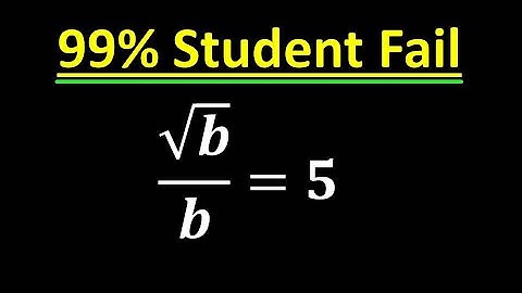 Harvard University Interview Question | Find b?