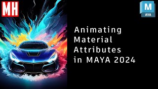 Animate Color & Visibility in Maya 2024