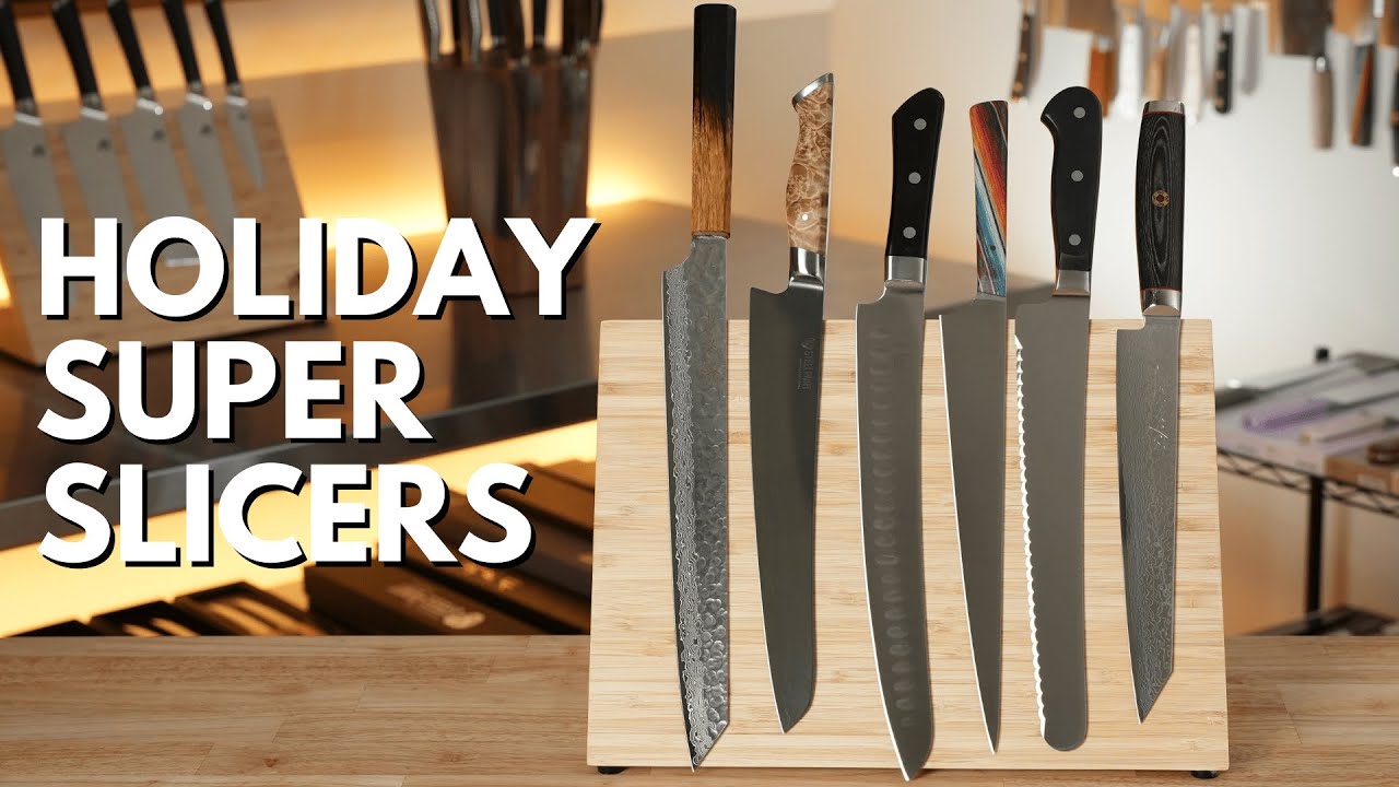 Turkey Prep with Six Super Slicing Knives | Which will you choose?