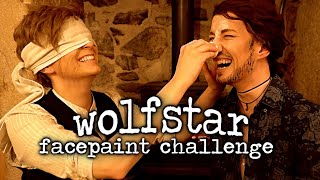 {wolfstar: blind face paint challenge}